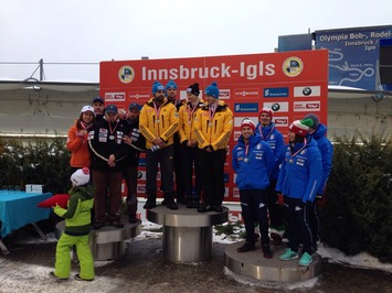 Latvia gets silver in Team Relay at the 1. Viessmann World Cup